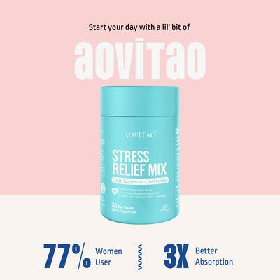 AOVITAO Stress Relief Mix for Women