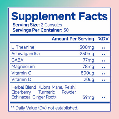 AOVITAO Stress Relief Mix for Women