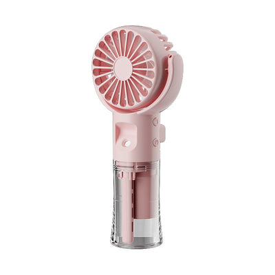 Portable 4-Speed Handheld Misting Fan