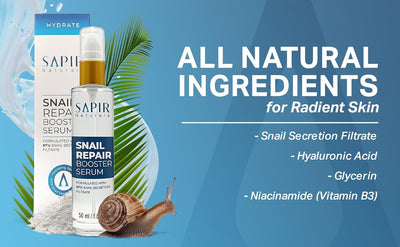 SAPIR Snail Mucin Serum Repair Booster