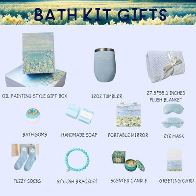 Ocean Serenity Deluxe Bath Gift Set