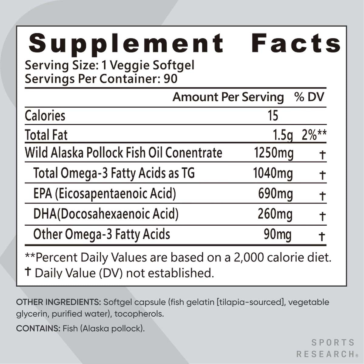 Triple Strength Omega-3 Fish Oil