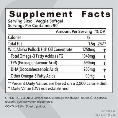 Triple Strength Omega-3 Fish Oil