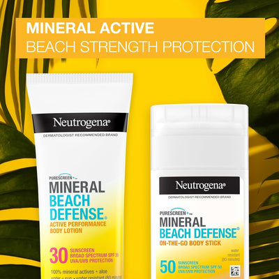Purescreen+ Mineral Beach Defense Sunscreen Stick SPF 50