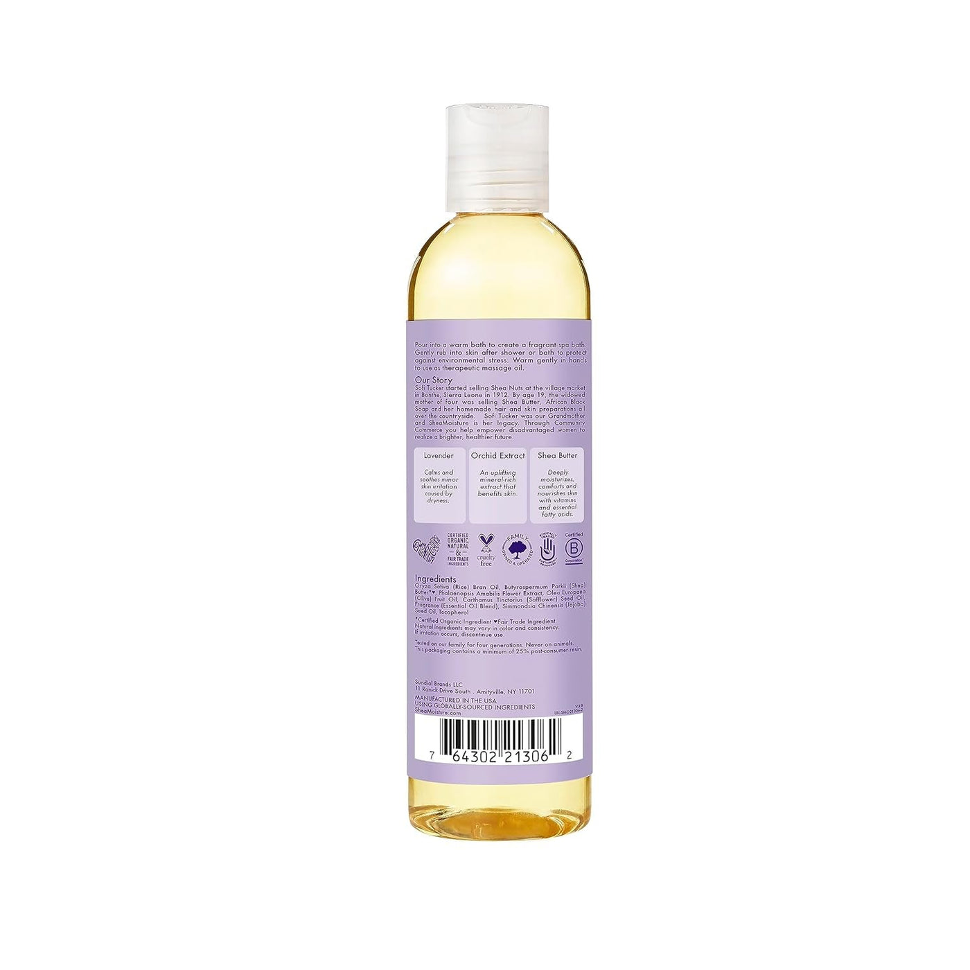 Lavender & Wild Orchid Bath, Body, and Massage Oil