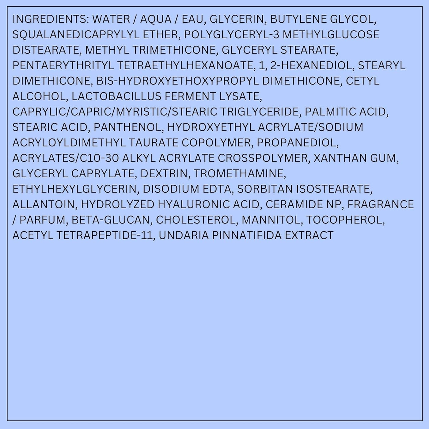 LANEIGE Water Bank Blue Hyaluronic Intensive Moisturizer