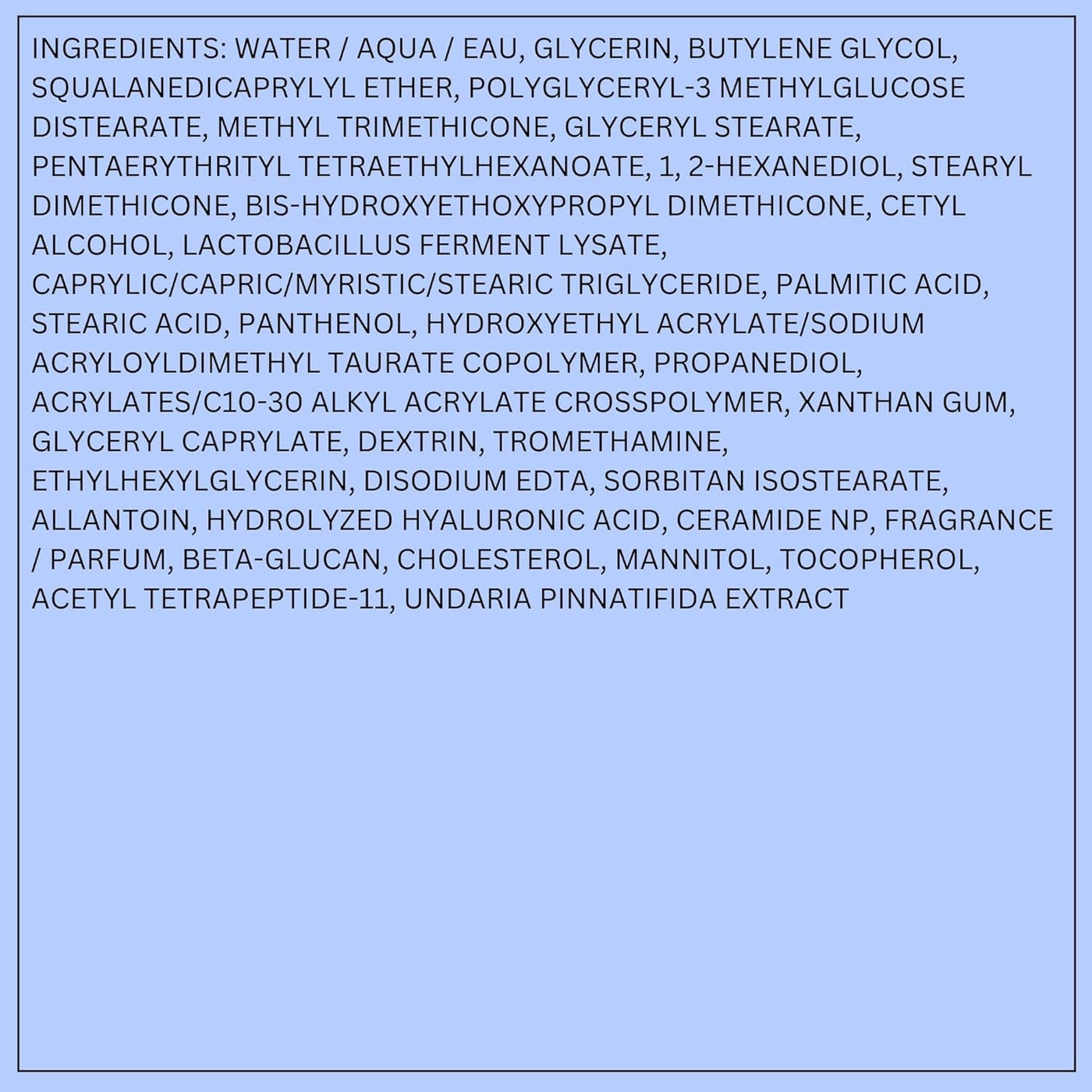 LANEIGE Water Bank Blue Hyaluronic Intensive Moisturizer