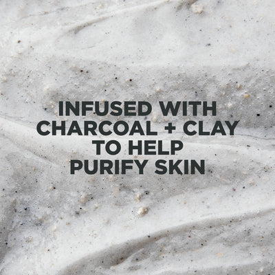 Purifying Hydrating Face & Body Wash for Men Charcoal & Clay, 30 Oz