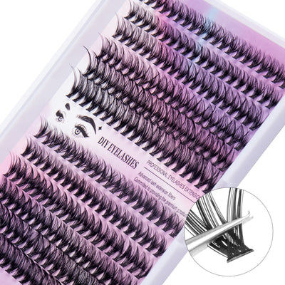 DIY Cluster Lash Extensions Set