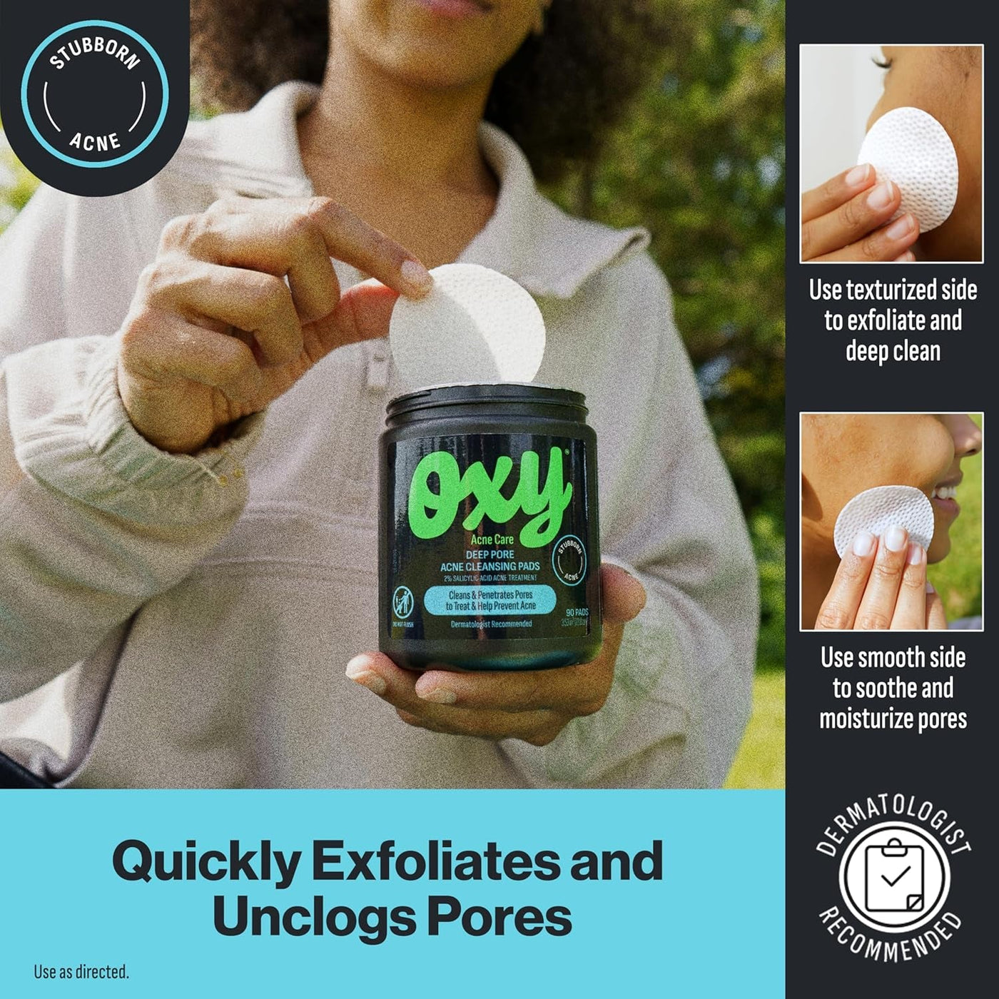 Oxy Deep Pore Acne Facial Cleansing Pads