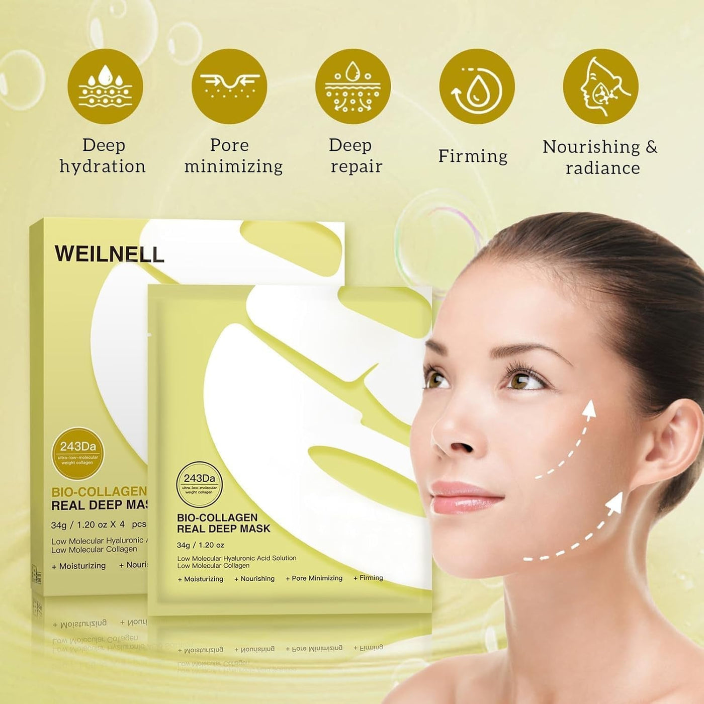 Deep Collagen Anti-Wrinkle Overnight Mask