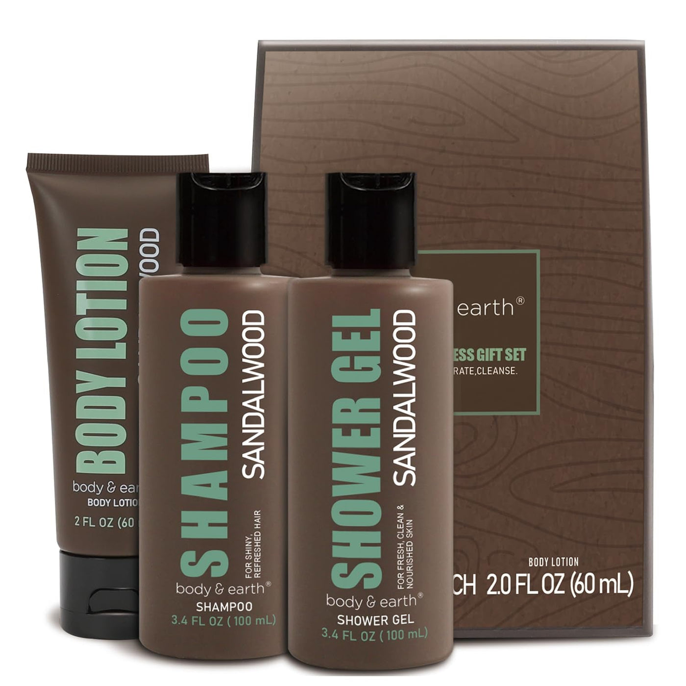 Sandalwood Men's Bath Set